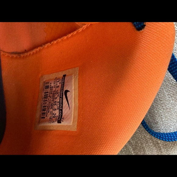 Nike KD Trey 5 blue/orange athletic shoes main image 13